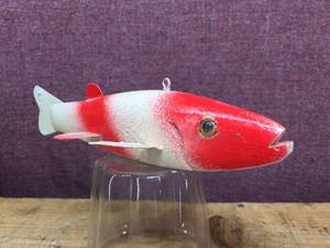 Another DON BETHEL Carved Wooden Spear Decoy - 9