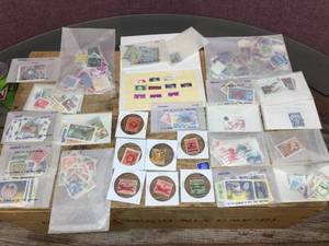 Vintage Collectable Postage Stamps - Foreign  U.S. 1� - 3� - 6� - Others