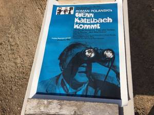 ROMAN POLANSKI - WENN KATELBACH KOMMT - 1966 Movie Poster on Canvas