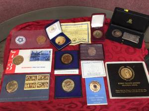 Group Commemorative Medals - Coins