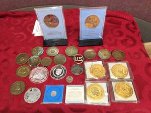 Vintage Bus Token - Silver Round - US Military - Toe Tag - Return to Space - AA Tokens