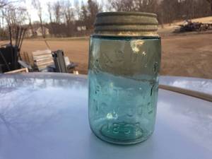 Cutest Little Masons Nov 30th 1858 - Canning Jar