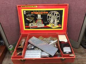 Vintage No. 8 12 All Electric - ERECTOR SET - Neat
