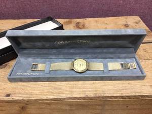 Vintage HAMILTON Celebrity XC - Wristwatch With Box