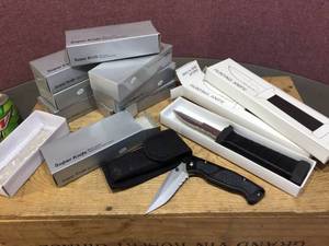 (10) HuntingSuper Knives - Like New