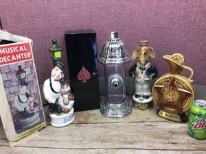 Vintage Liquor DECANTERS - Check These Out