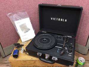 Victrola VSC-400SB The Journey 45 Portable Record Player - Works