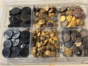 Fabulous Group Old U.S. Military Buttons 19th-20th Centuries