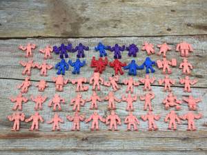 Wow (50) Vintage 1980s Kinnikuman M.U.S.C.L.E. Figures