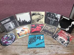 (11) RockPunk Vinyl LP 45 Records - Local Interest