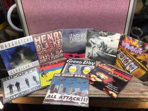 (10) RockPunk Vinyl LP 78 Records - Local Interest