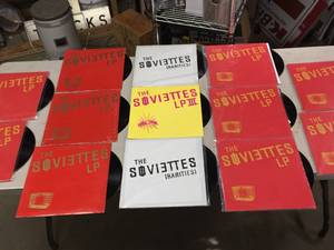 THE SOVIETTES - Local Group - Black Vinyl LP 78 Records