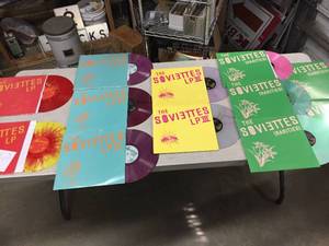 THE SOVIETTES - Color Vinyl LP 78 Records