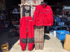 OH MY LUND Sz Lg Cold Weather Fishing Jacket  Bibs - by RYJUS