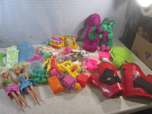 (F-1) Couple Barbies, Couple Plush ...