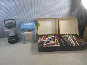 (F-1) 2 Boxes Full of Pens and Penc...