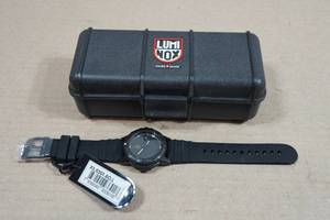 Luminox Leatherback SEA Turtle 39mm Outdoor Watch - Blackout