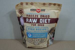 Boss Dog Raw Diet Dog Treats - Fish Recipe
