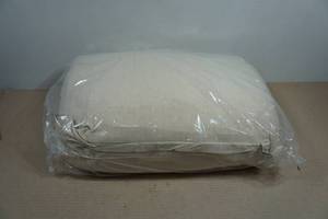 Vellux Soft Taupe Wedge Pillow - 15x20