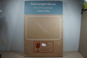 Black Framed Full Length Mirror - 24x36
