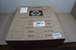 18 Black Pedestal Fan