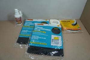 Wood Stove Glass Cleaner, Air Filter and Weather Stripping
