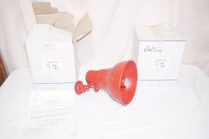 (2c) NEW Weatherproof Horn Loudspeakers
