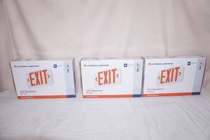 (3ct) NEW LED EXIT Signs