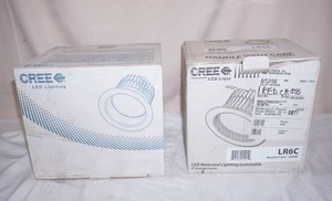 (2ct) NEW Cree LED Light. LR6 Series.