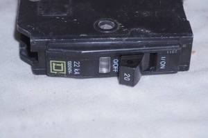 Assortment of Circuit Breakers. Square D QO series