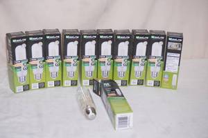 (11ct) NEW MaxLite T12 LED Bulbs. E26 Base. Soft White. Dimmable