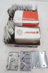 NEW LeGrand commercial grade wall plates. metal & Other