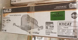 NEW (1ct) Halo 6 Recessed Lighting Housing