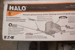 NEW (1ct) Halo 6 Recessed Lighting Housing