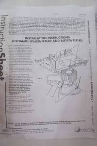 New Prescolite Light frame 6LFLED7G440K