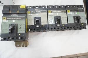 Square D Thermal-Magnetic Circuit Breaker, Molded Case, Adjustable Instantaneous Trip Circuit Breaker (industrial)