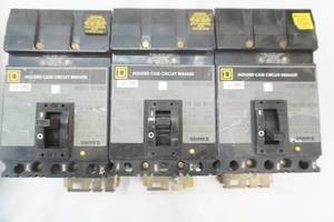 Square D Molded Case Circuit Breakers (industrial)