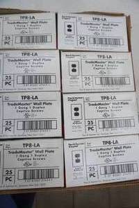 NEW Commercial Grade Wall Plates. LeGrand TP8-LA