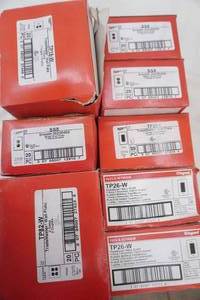 NEW Commercial Grade Wall Plates. LeGrand SS8, TP26-W, TP18-W, TP26-I