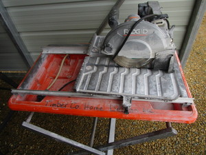 Ridgid Wet Tile Saw