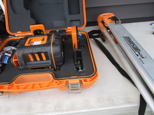 Johnson Transit, Tripod - Self Leveling Rotary Laser System & Tripod