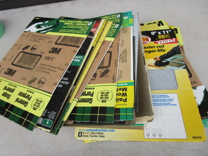 Sand Paper Sheets