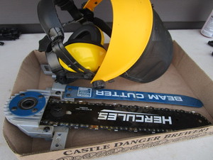 Face Shield, Ear Protection, Beam Cutter Kit