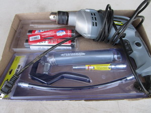 Hammer Drill, Mini Grease Gun