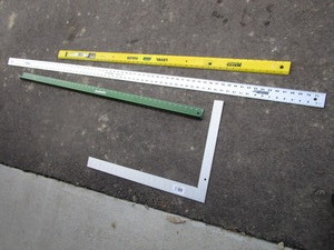 Straight Edges, Level, Square