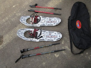 Snowshoes, Poles, Sticks