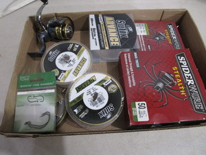 Pflueger Reel, Line, Sinkers