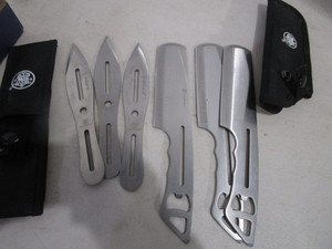 S&W Throwing Points & Cleavers