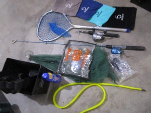 Fishing Net, Poles, Trap