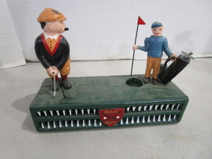 Birdie Putt Cast Mechanical Bank